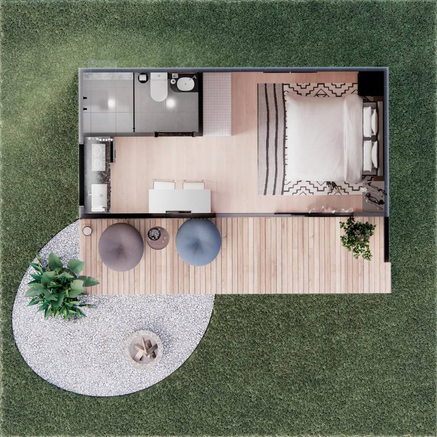 Bangalô 24m² - foto 4